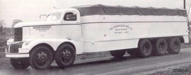 Уникальный двухмоторный грузовик Eisenhauer Freighter 1946 года (5 фото)