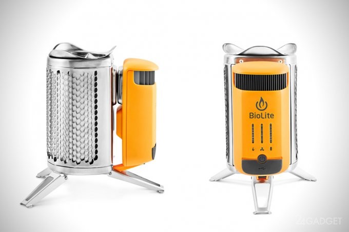 Походная дровяная печь CampStove 2 заряжает гаджеты (9 фото + видео)