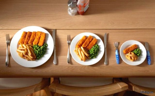 Необычные способы кушать меньше, которые реально работают (7 фото)