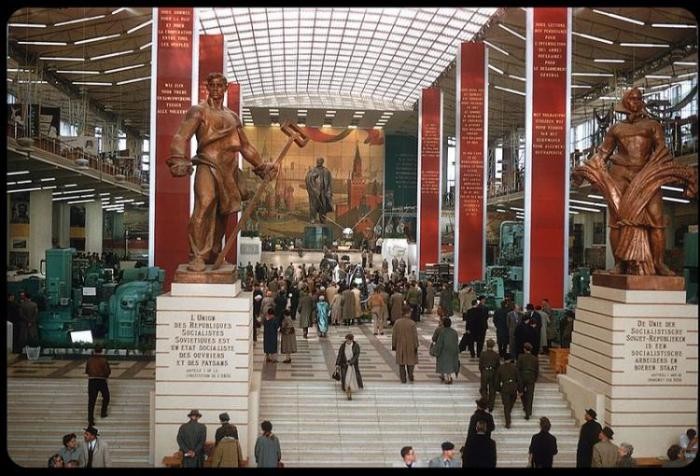 СССР на Всемирной выставке 1958 г. в Брюсселе (8 фото)