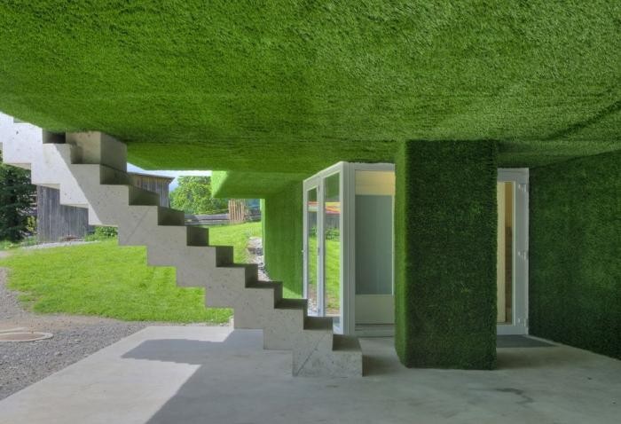 Зеленый дом в Австрии (17 фото)