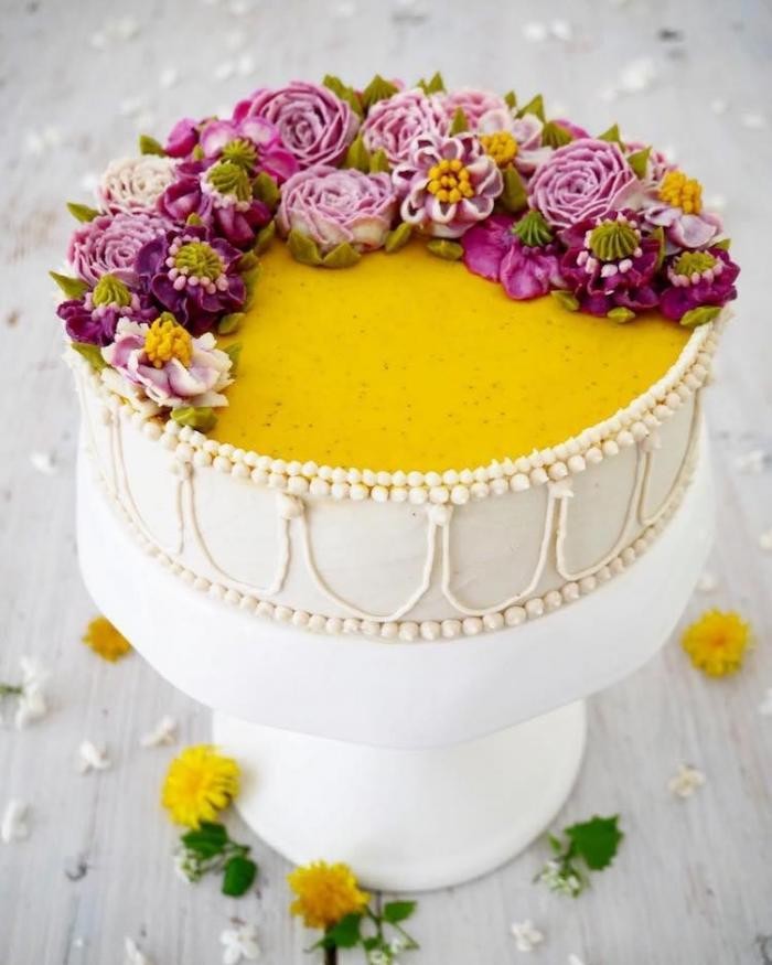 Невыносимо красивые торты, без выпекания, которые больше напоминают букеты цветов (21 фото)