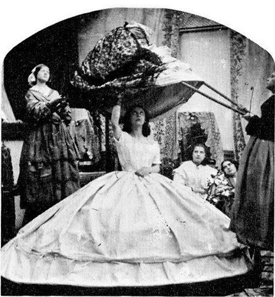 Как одевались в 1860 году (5 фото)