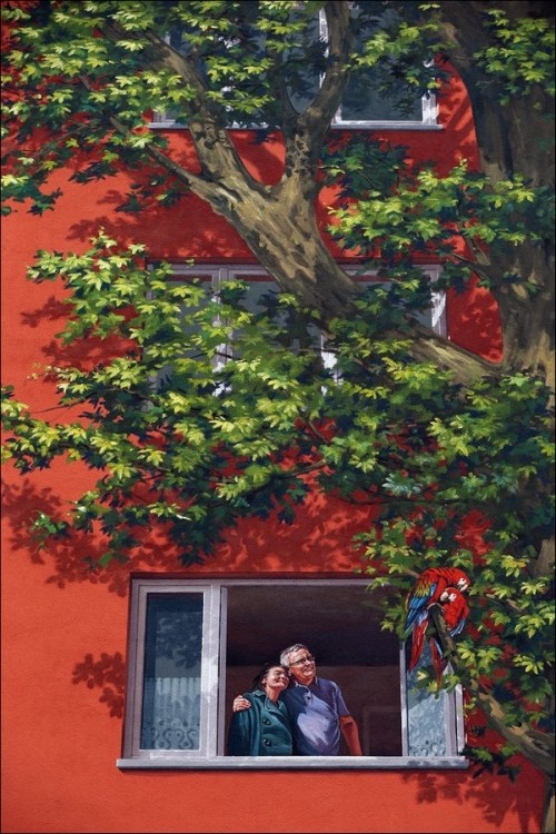Немецкий дом-раскраска (19 фото)