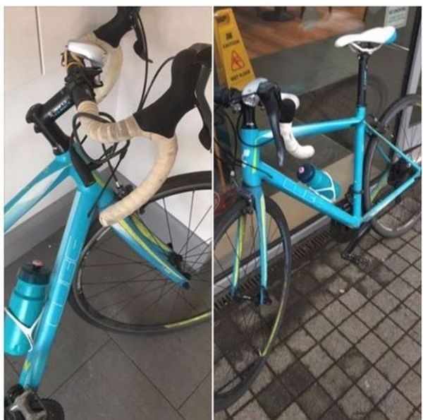 Девушка угнала свой же украденный велосипед (3 фото)