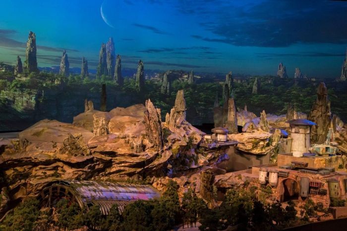 Парк развлечений «Star Wars Land» от компании Disney (6 фото)