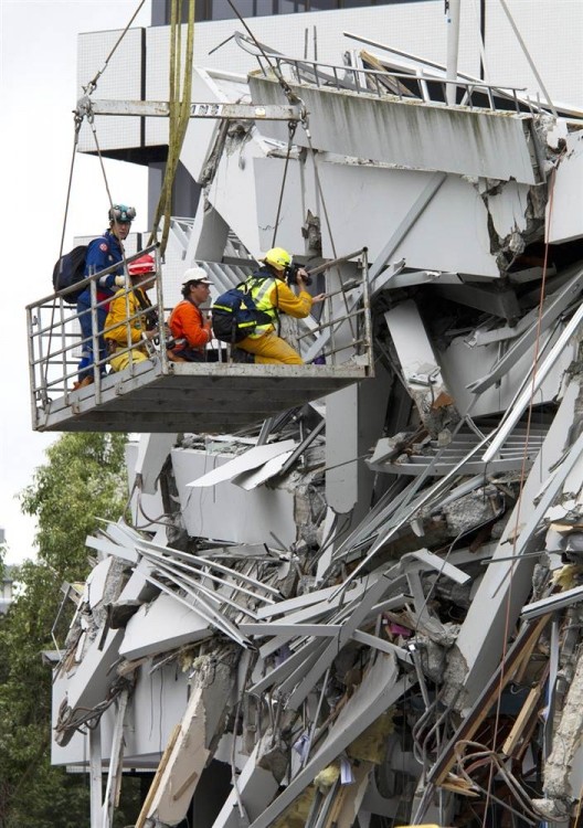 Землетрясение в Новой Зеландии (15 фото)