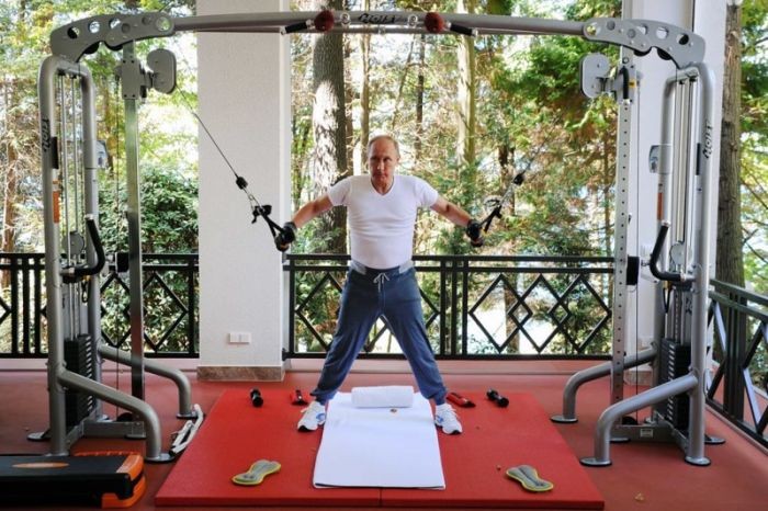 Жизнь Владимира Путина глазами американцев (28 фото)