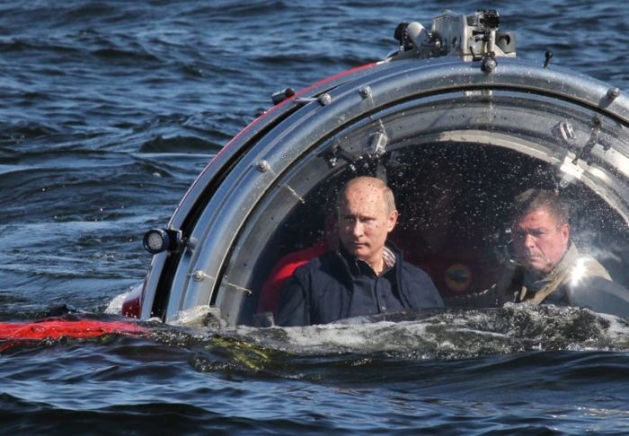 Жизнь Владимира Путина глазами американцев (28 фото)