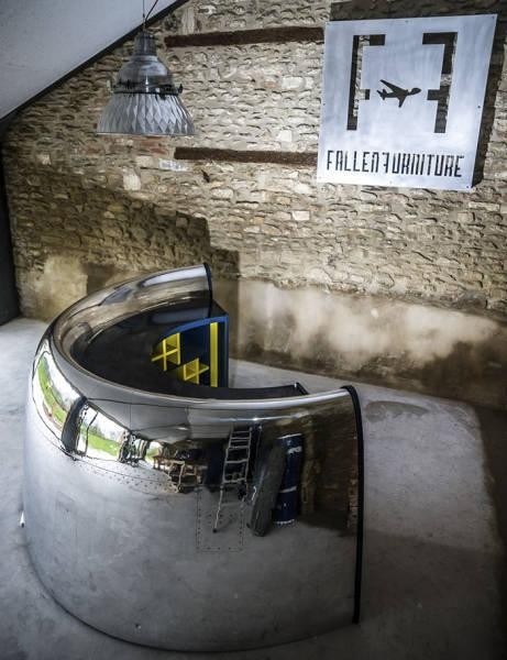 Части самолетов, ставшие предметами мебели (40 фото)