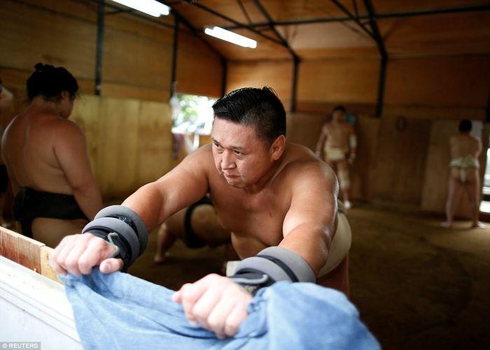8000 калорий в день и кислородные маски: как живут борцы сумо (13 фото)