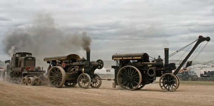 Выставка паровых машин – Great Dorset Steam Fair (23 фото)