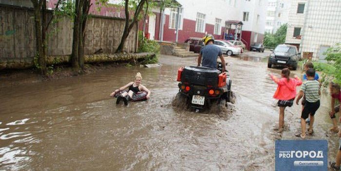 Фото, которые возможно было сделать только в России (35 фото)