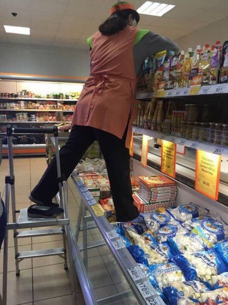 Фото, которые возможно было сделать только в России (35 фото)