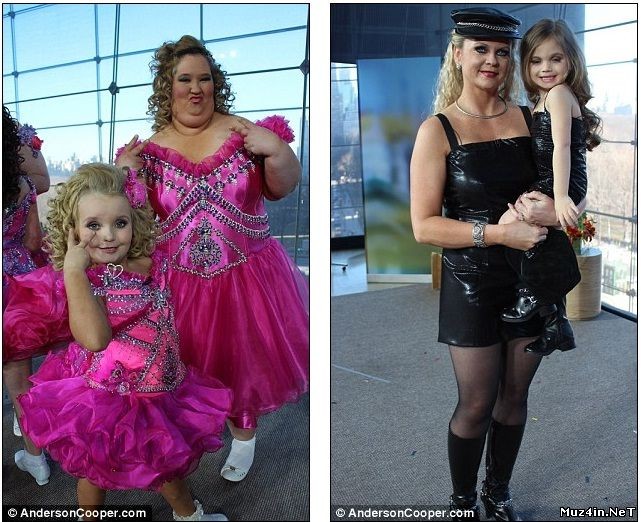 Конкурс красоты для детей в США. Дочери и мамы (8 фото)