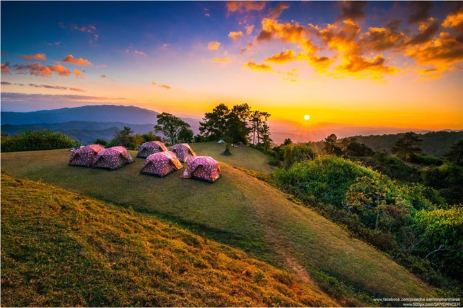 Вся романтика палаточного туризма (14 фото)