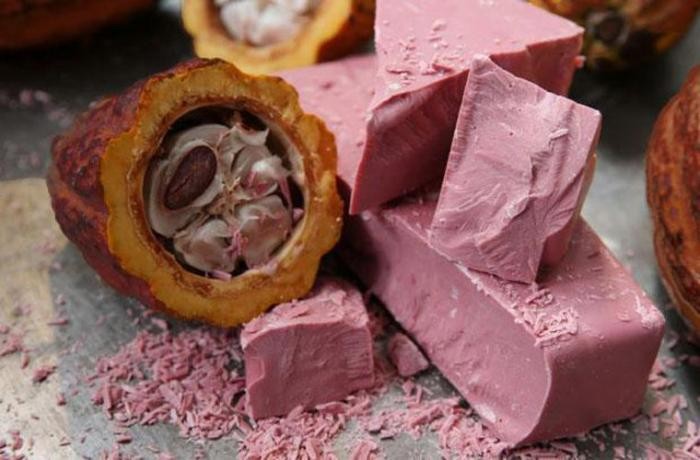 Создан новый вид шоколада из рубиновых какао-бобов (2 фото)