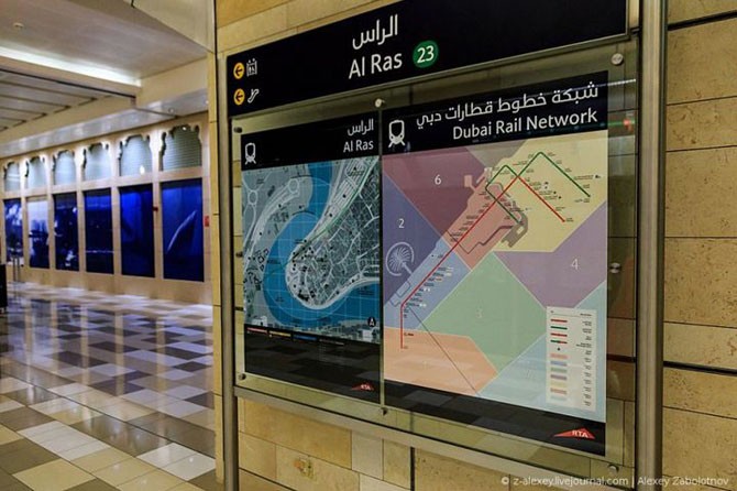 Путешествие по метро Дубая (21 фото)