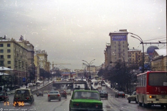 Москва в 90-х годах прошлого века (41 фото)