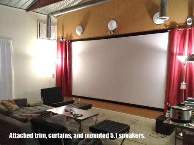 Уникальные кинотеатры в домашних условиях (16 фото)