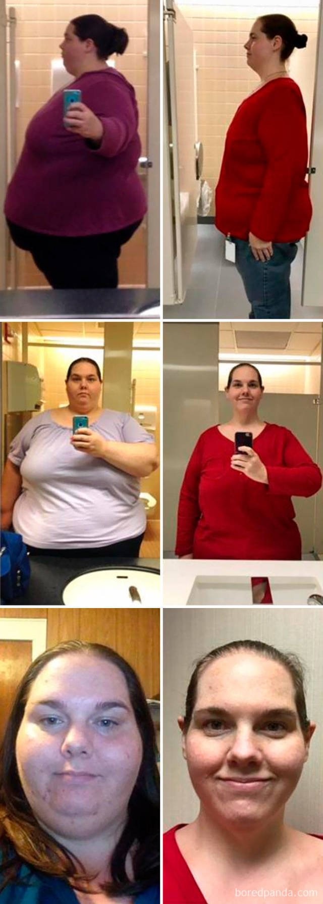 Изменения людей до и после похудения