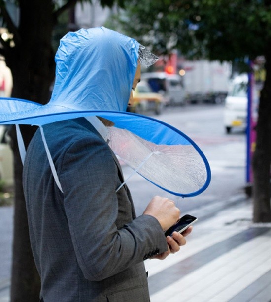 Необычный "зонт" из Японии (5 фото)