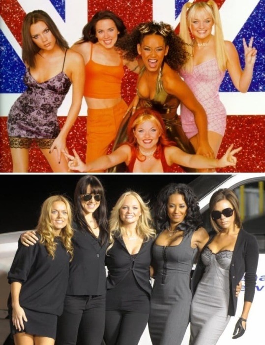 Участницы группы «Spice girls» тогда и сейчас (8 фото)
