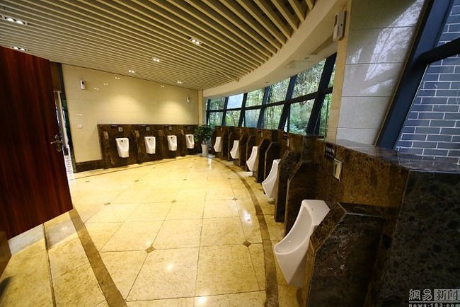 Как выглядит 5-звездочный общественный туалет из Китая (8 фото)