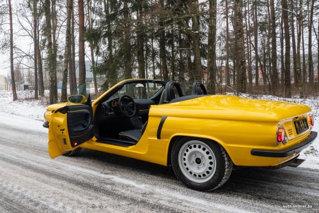 Необычный Запорожец, построенный на базе спортивного Porsche (18 фото)