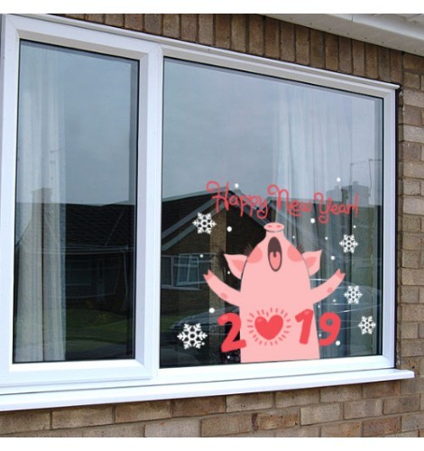 Как украсить окна к Новому году (5 фото)