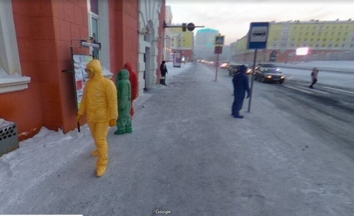 Неожиданные кадры на Google Maps, которые вас удивят (20 фото)