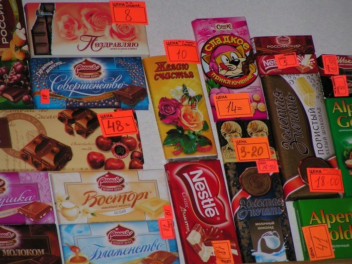 Ценники на различные товары в 2005 году (18 фото)