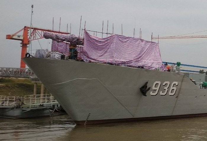 Китай мог установить рельсотрон на военный корабль (4 фото)