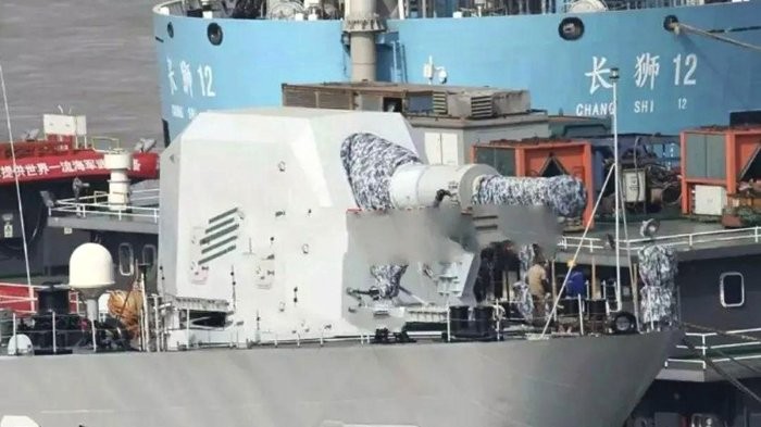 Китай мог установить рельсотрон на военный корабль (4 фото)