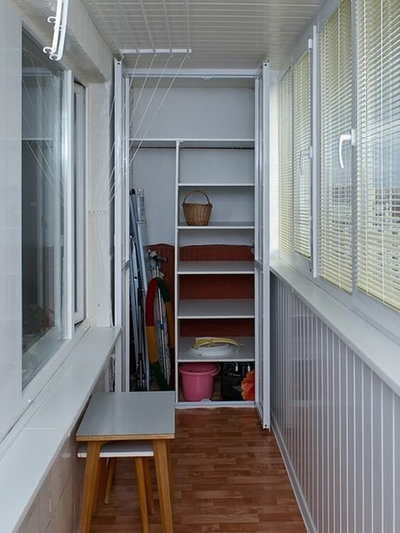 Крутые идеи для маленьких и узких балконов (23 фото)