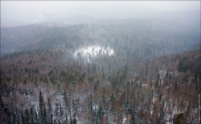 Красноярские столбы зимой (32 фото)