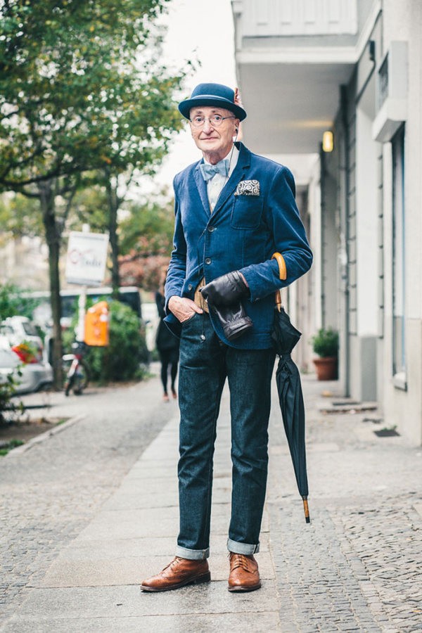 Пожилой модник из Германии (13 фото)