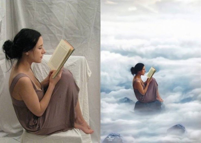 За кадром гламурных фотографий в социальных сетях (12 фото)