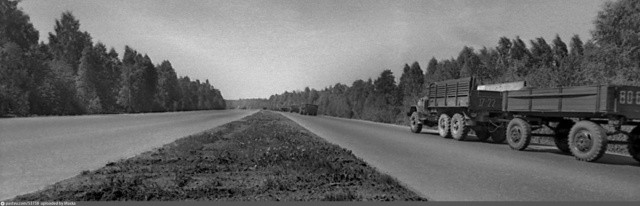 Московская Кольцевая Автомобильная дорога сквозь годы (50 фото)