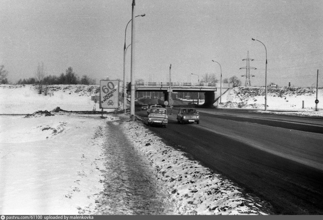 Московская Кольцевая Автомобильная дорога сквозь годы (50 фото)