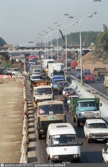 Московская Кольцевая Автомобильная дорога сквозь годы (50 фото)