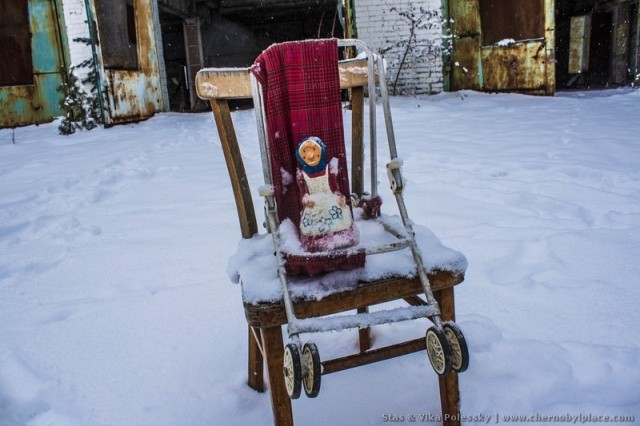 Зимняя прогулка по Припяти в 2019 году (15 фото)