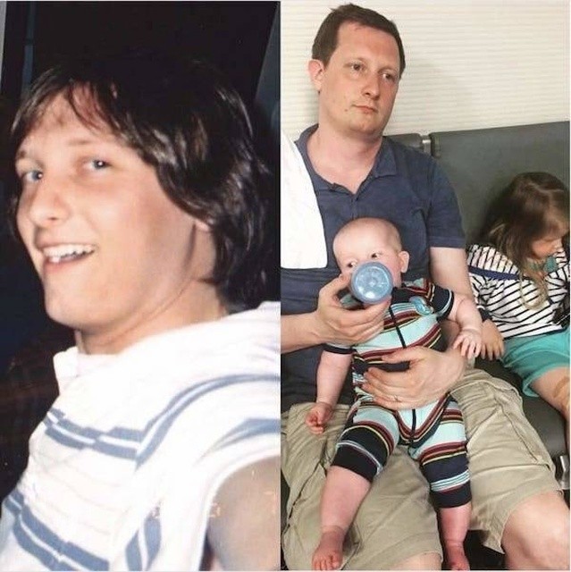 "До и после" рождения ребенка (30 фото)