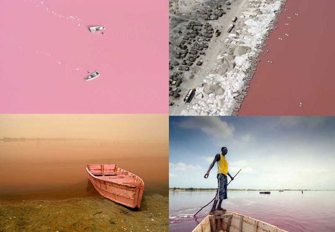 Озеро розового цвета (15 фото)