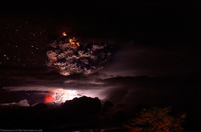 Вулканические молнии (42 фото)