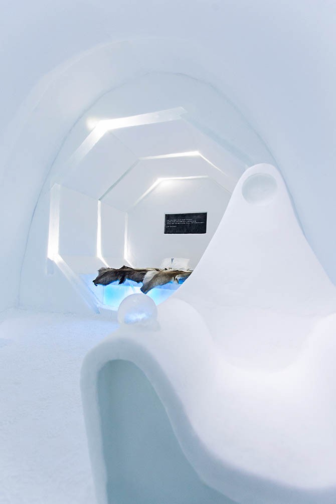 ICEHOTEL — ледяной отель на севере Швеции (13 фото)