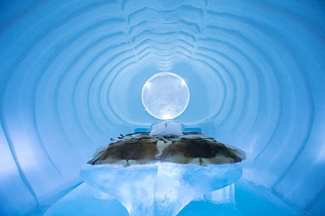 ICEHOTEL — ледяной отель на севере Швеции (13 фото)