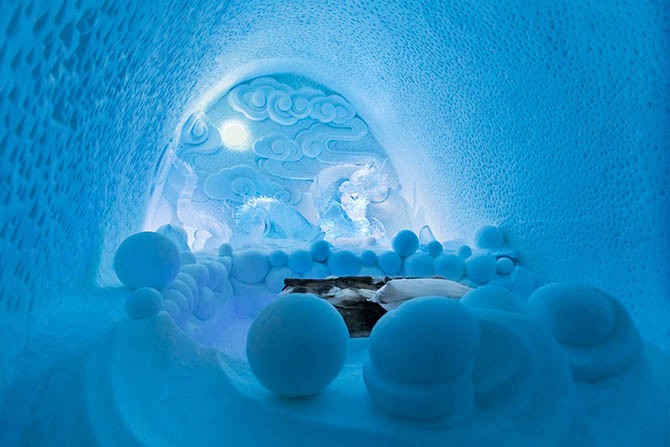 ICEHOTEL — ледяной отель на севере Швеции (13 фото)