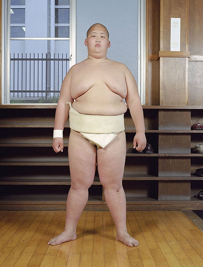 Будущие борцы сумо (35 фото)