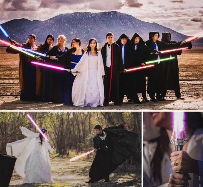 16 самых крутых тематических свадеб (16 фото)
